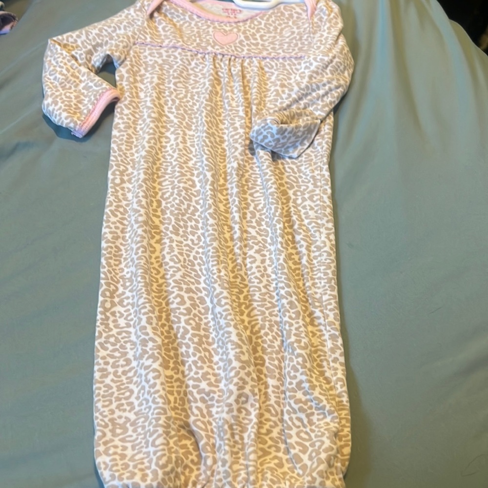 0-3 month gown